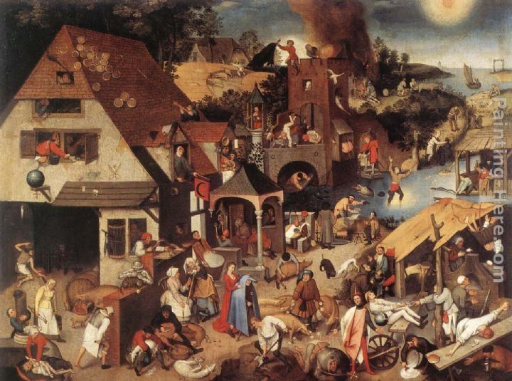 Pieter the Younger Brueghel Proverbs